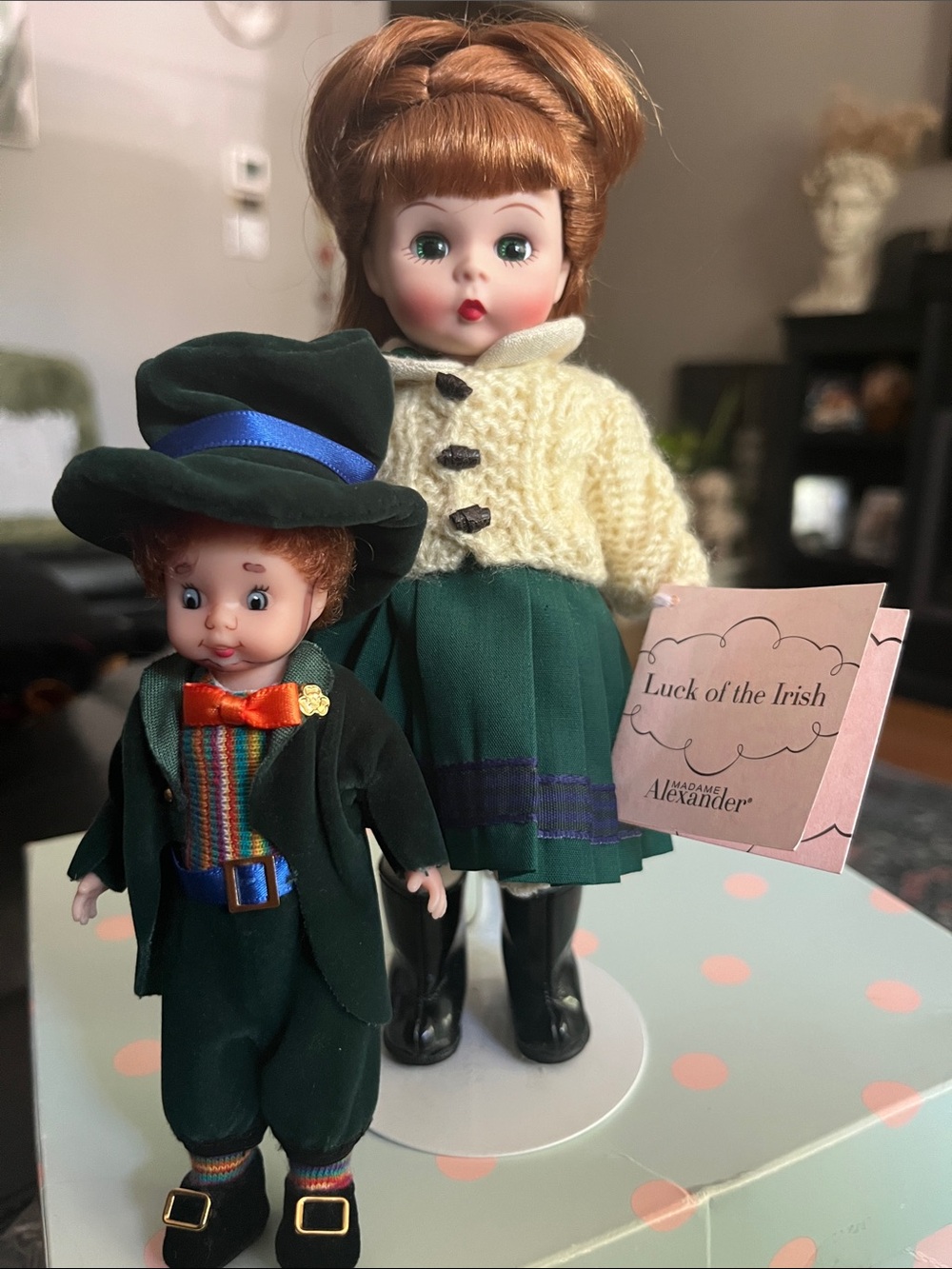Madame Alexander Doll Set Luck of the Irish